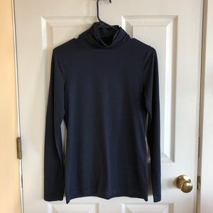 Anne Klein Navy Blue Turtleneck